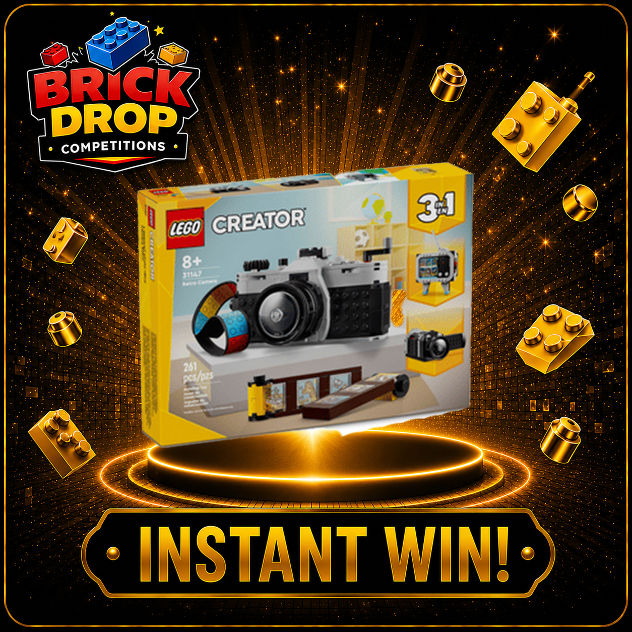 Creator 3in1 Vintage Camera - 31147
