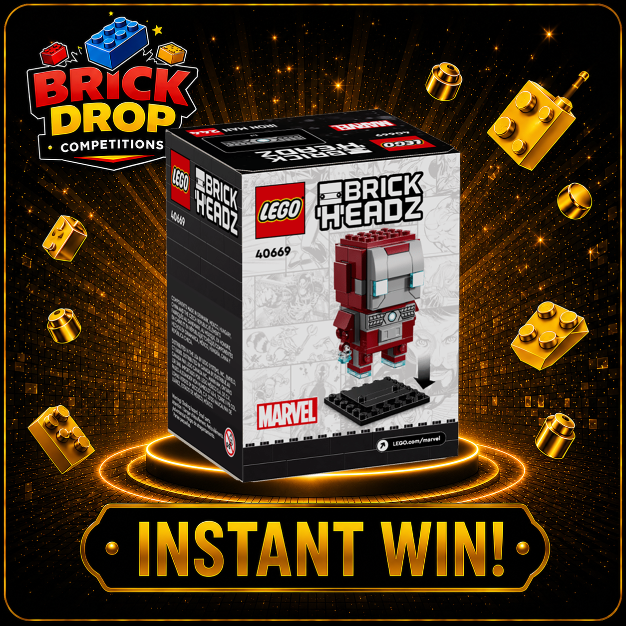 Iron Man Brickheadz