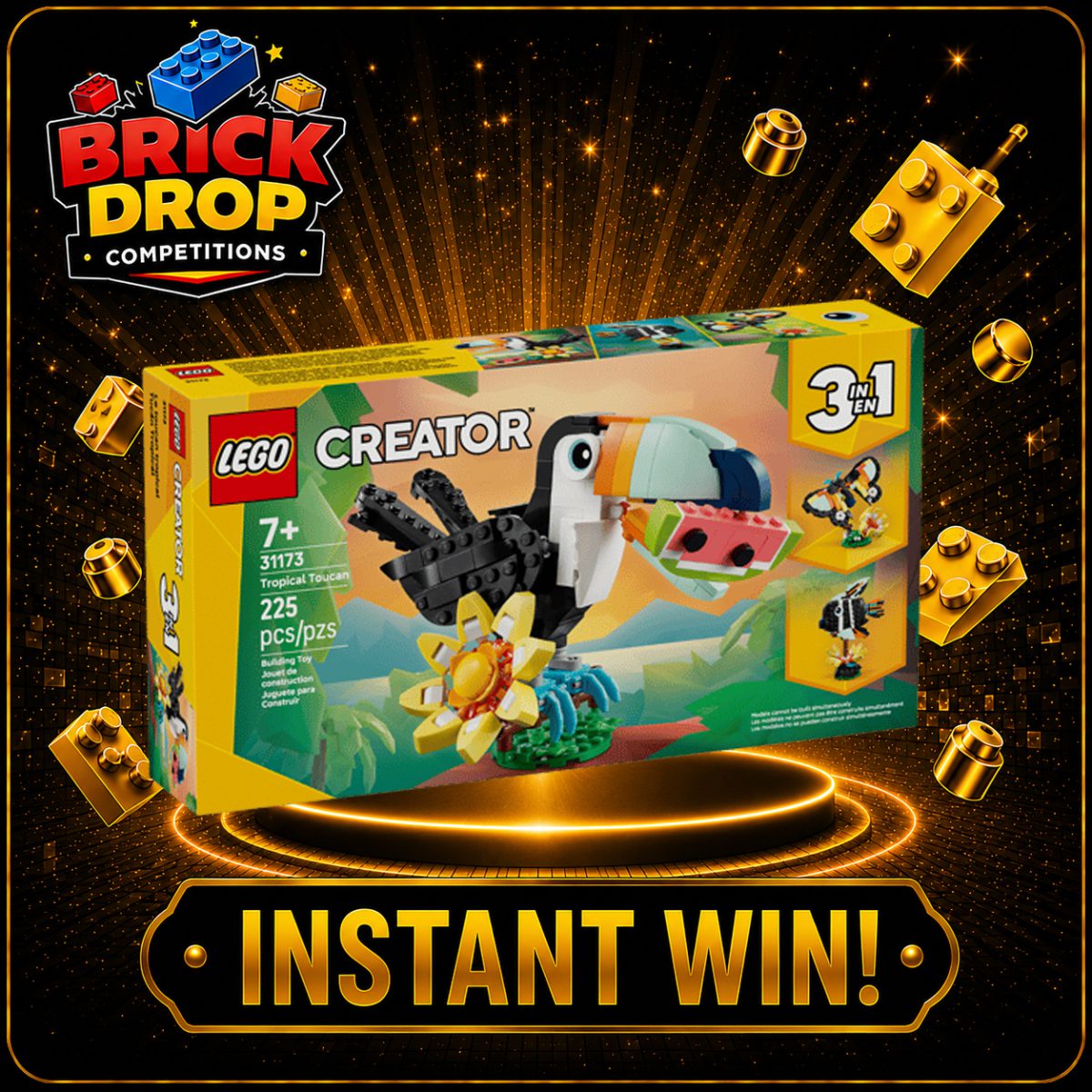 Creator 3in1 Toucan - 31173