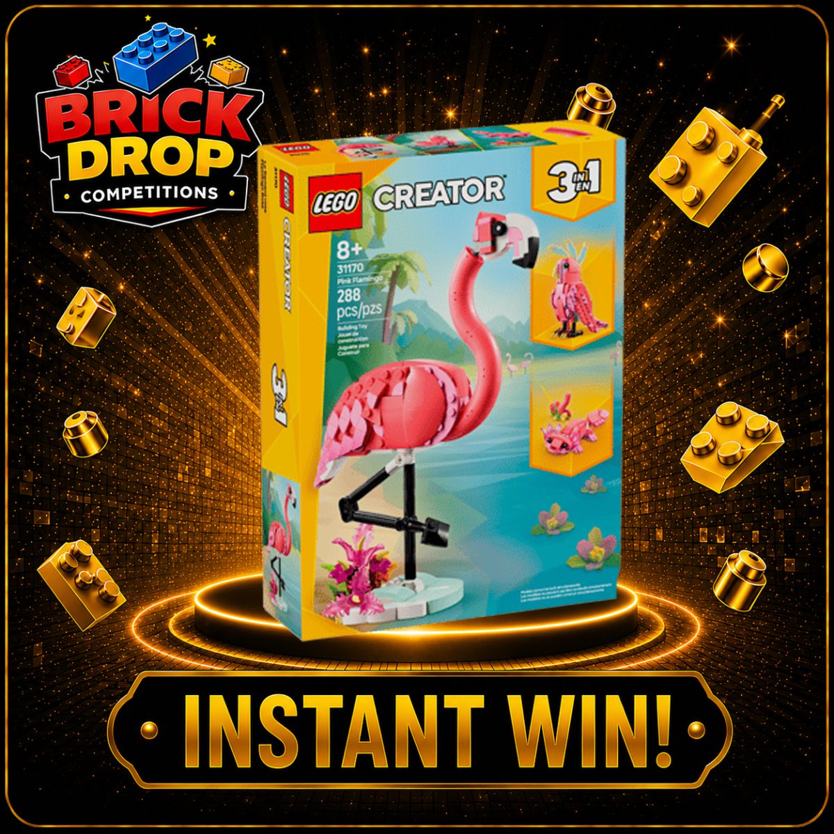 Creator 3in1 Flamingo - 31170