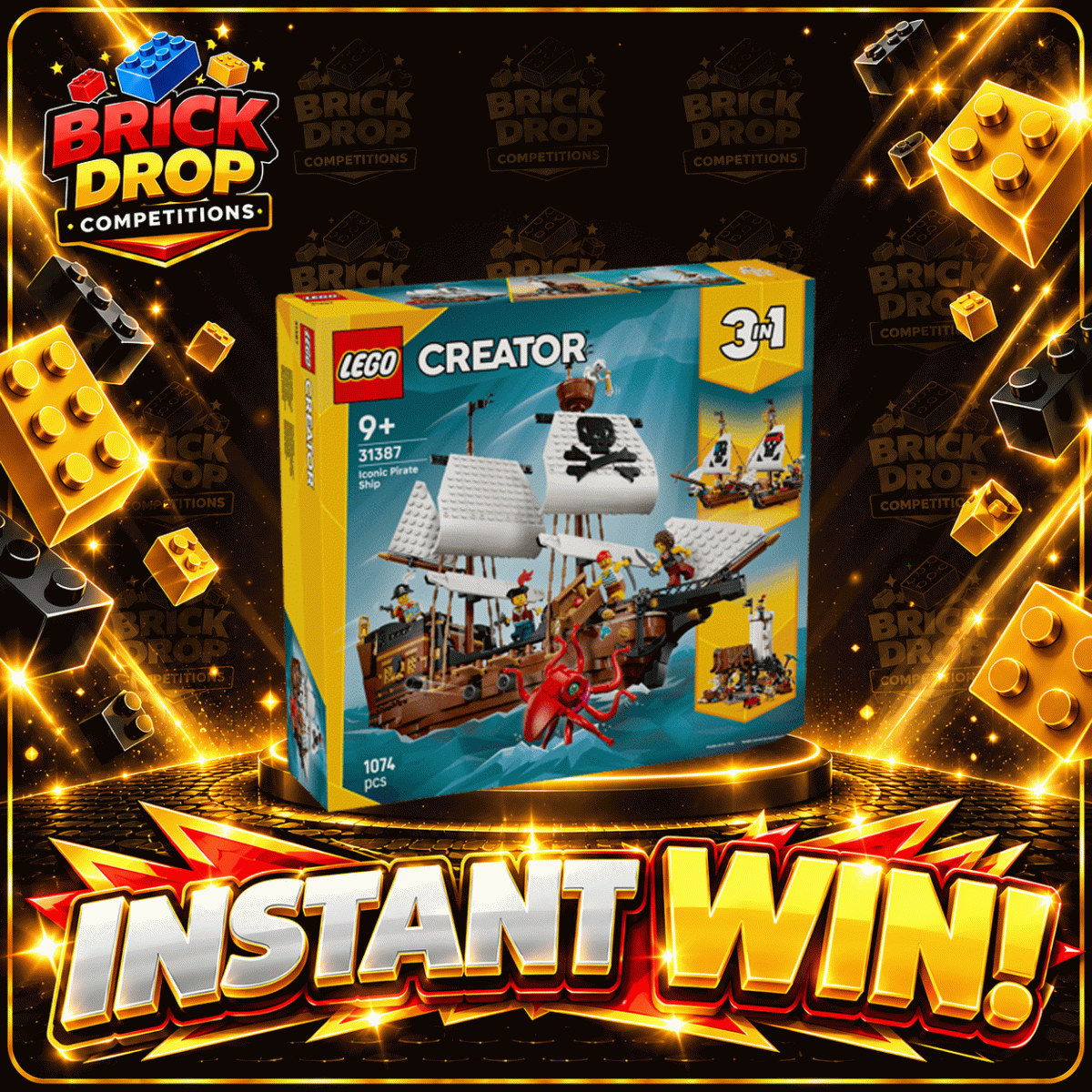 3-1 Pirate Ship - 31387