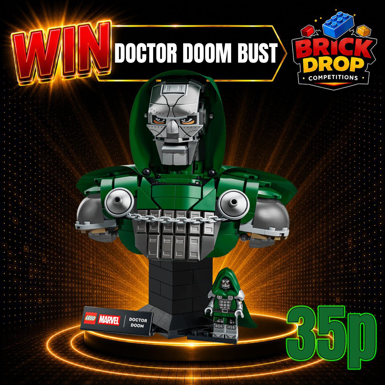 LEGO Marvel Doctor Doom Bust (76345)