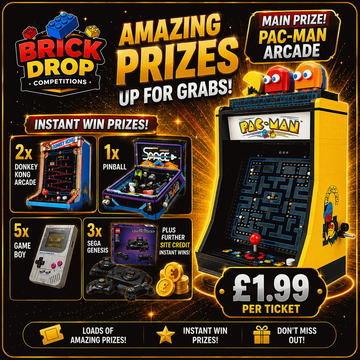 LEGO® Icons PAC-MAN Arcade (10323)