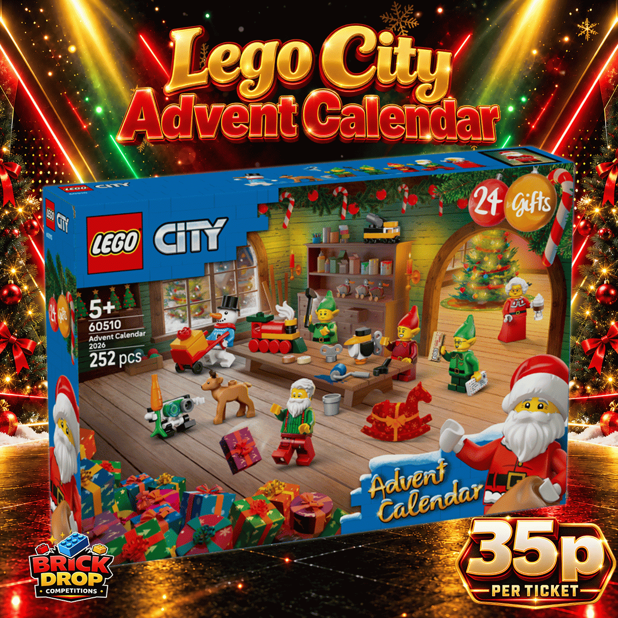 🎄 LEGO® City Advent Calendar 2026 (60510)