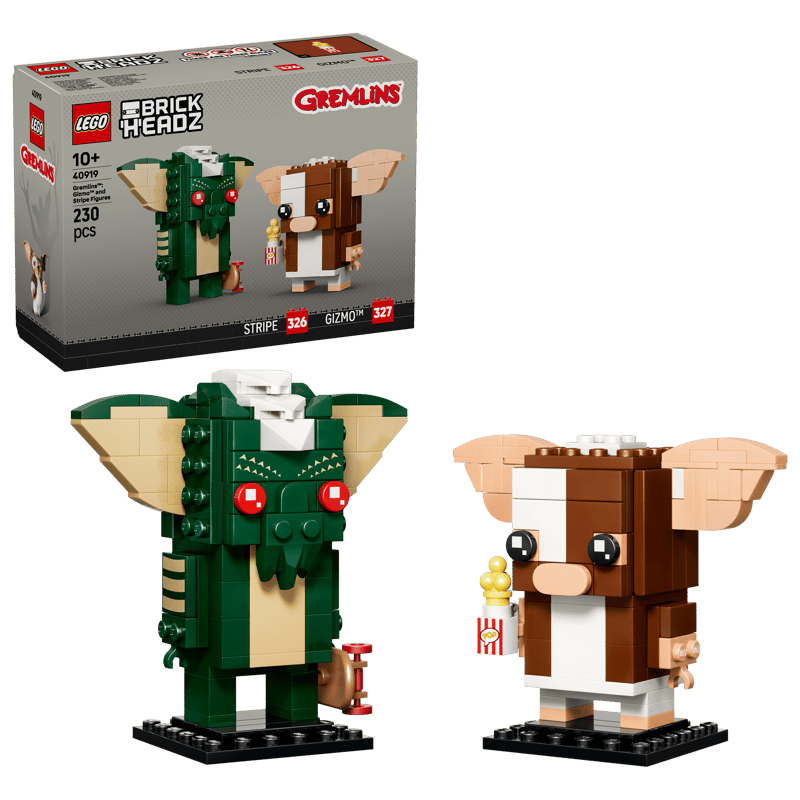 LEGO® BrickHeadz™ Gremlins™: Gizmo™ and Stripe™ Figures (40919) image 2