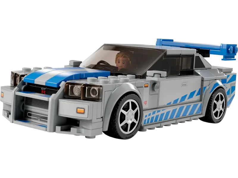 LEGO® Speed Champions 2 Fast 2 Furious Nissan Skyline GT-R (R34) (76917) image 2