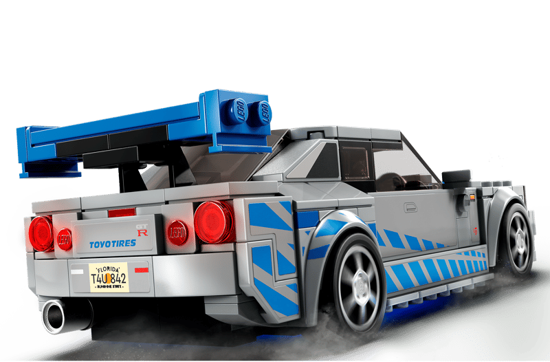 LEGO® Speed Champions 2 Fast 2 Furious Nissan Skyline GT-R (R34) (76917) image 4