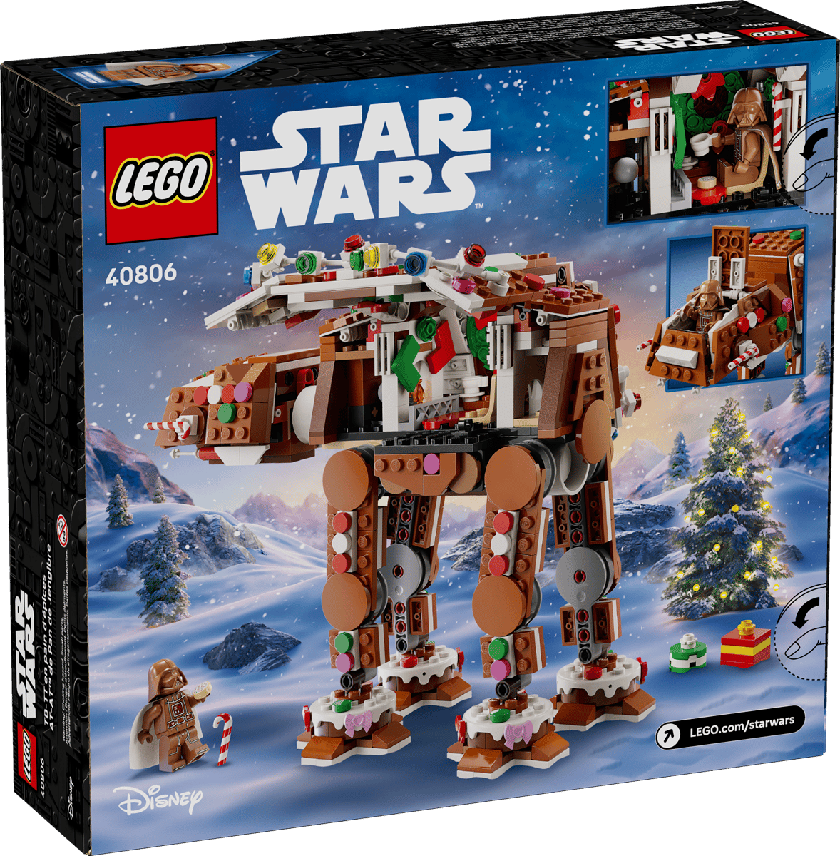 🎄 LEGO® Star Wars™ Gingerbread AT-AT™ Walker (40806) image 2