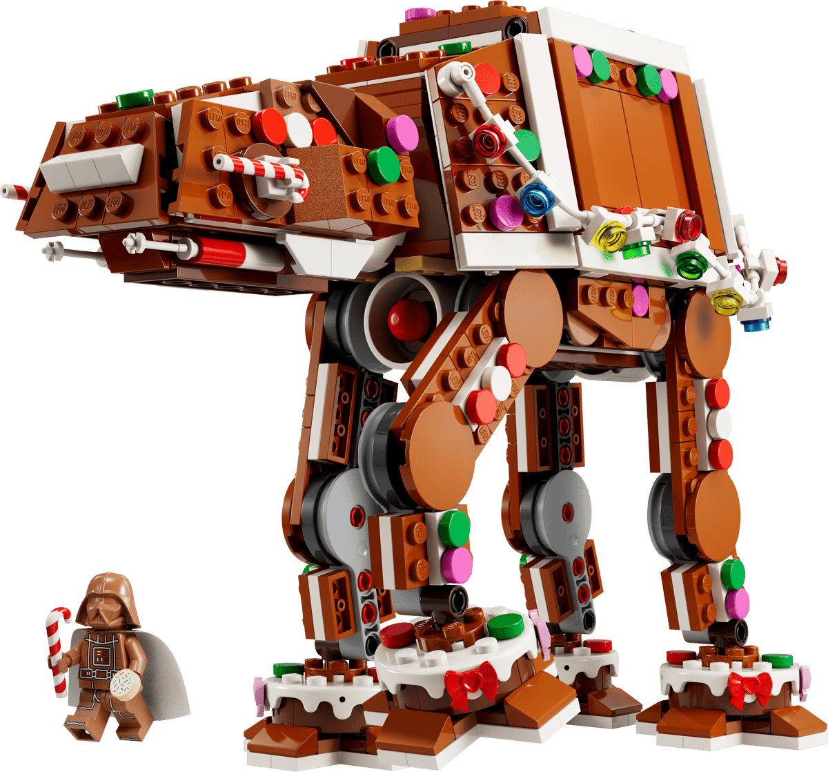 🎄 LEGO® Star Wars™ Gingerbread AT-AT™ Walker (40806) image 6