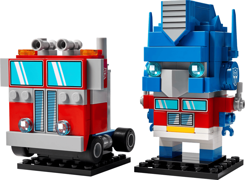  LEGO® BrickHeadz™ Optimus Prime Robot & Vehicle (40803) image 5