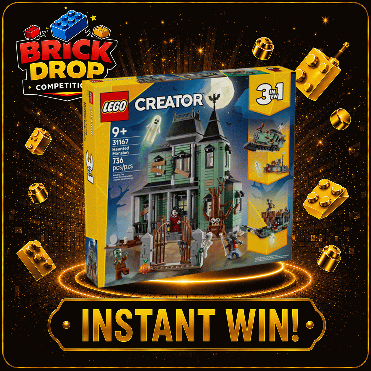🎃 LEGO® Ideas Disney Tim Burton's The Nightmare Before Christmas (21351) image 11