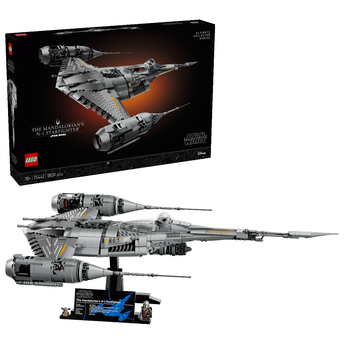 Star Wars™ UCS The Mandalorian's N-1 Starfighter™ (75442) image 4