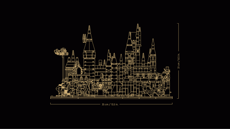 HOGWARTS CASTLE & GROUNDS (76419) image 5