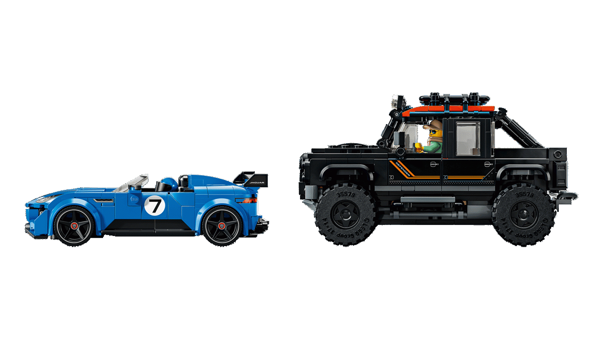 Speed Champions Jaguar Project 7 & Land Rover Defender (77264) image 4